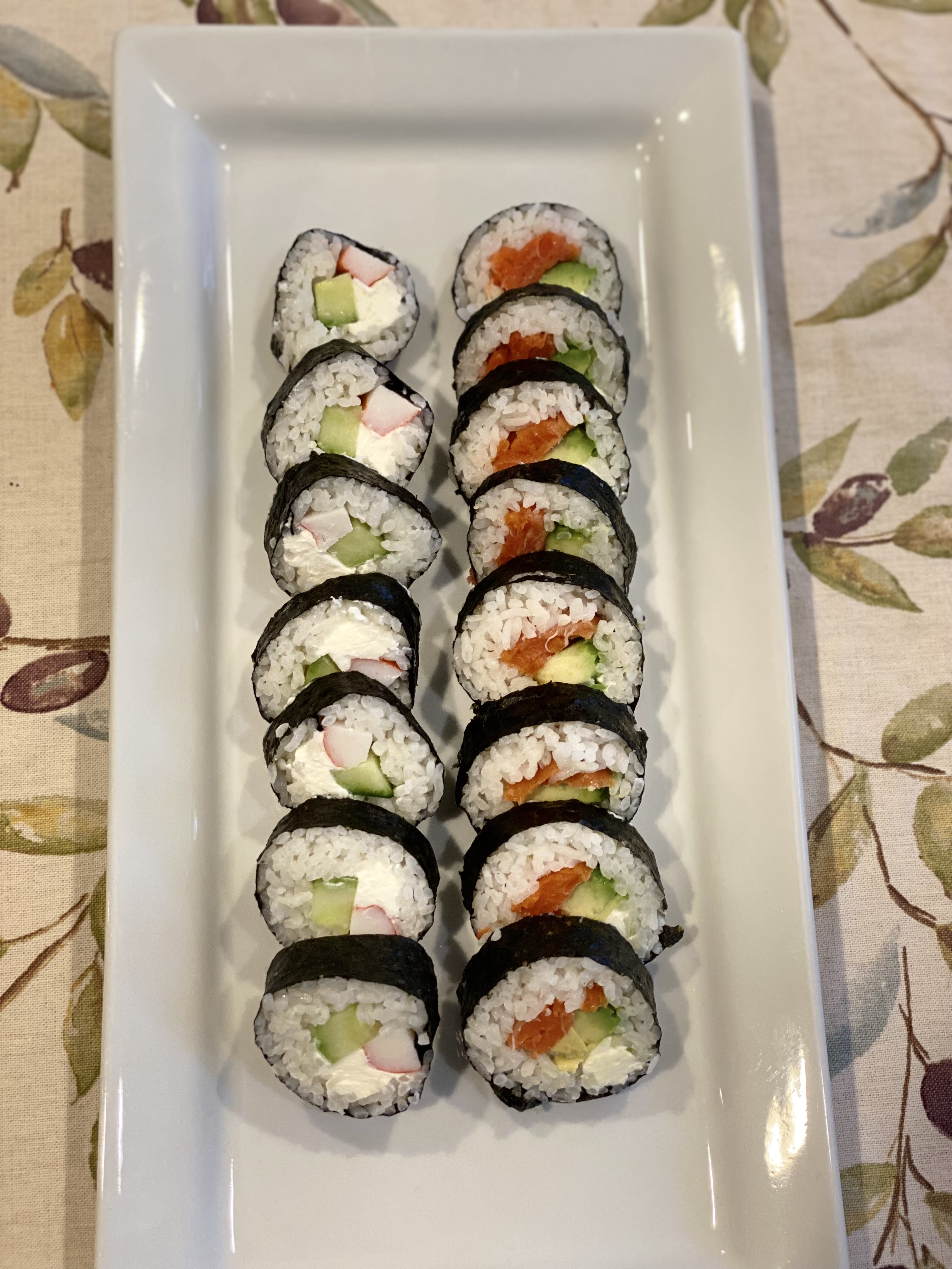 Sushi Top View